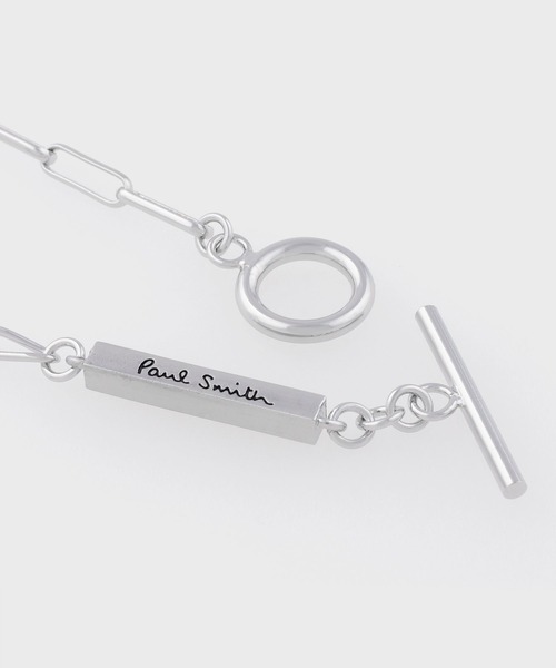 Paul Smith（ポール・スミス） ブレスレット トグルクラスプ ロゴバー