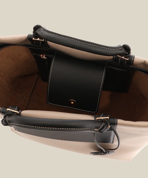 トートバッグ 「E'POR」BOAT BAG Medium/撥水・軽量・26SS新色 レディースの画像