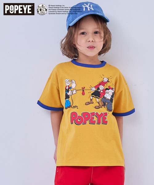 POPEYE Tシャツ（新品未使用）　ポパイ POPEYE（ポパイ） tシャツ 「POPEYE(TM)」別注プリントリンガーTee