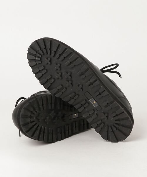 「London Shoe Make」 ローカットスニーカー UK7 ブラック メンズ_画像3