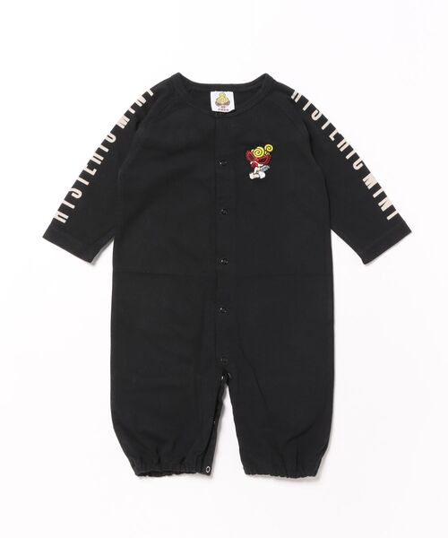 MY FIRST HYSTERIC ANGEL MINI 羽付き長袖Tシャツ　黒 ヒステリックミニ ヒスミニ 天使 羽付き長袖Tシャツ ブラック 黒