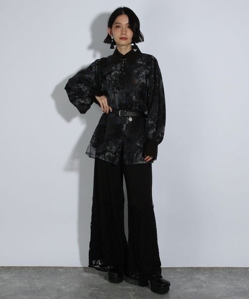 「HARE」 シューズ LARGE ブラック レディース_画像2