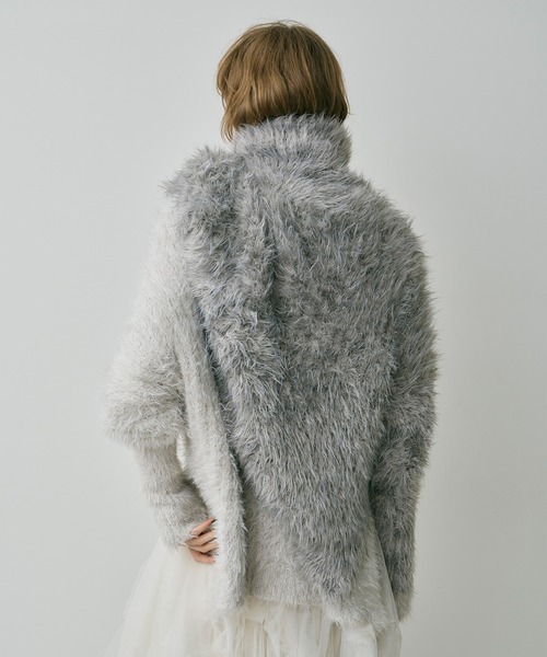 「LA BELLE ETUDE」 タートルネックニット FREE イエロー レディース_画像3