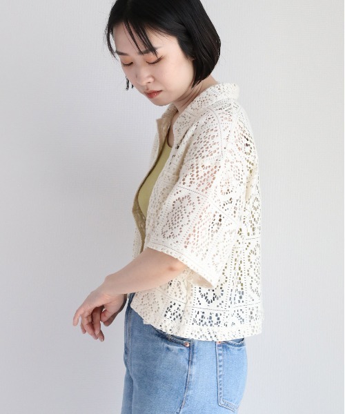 「cepo」 半袖シャツ M ブラック レディース_画像5