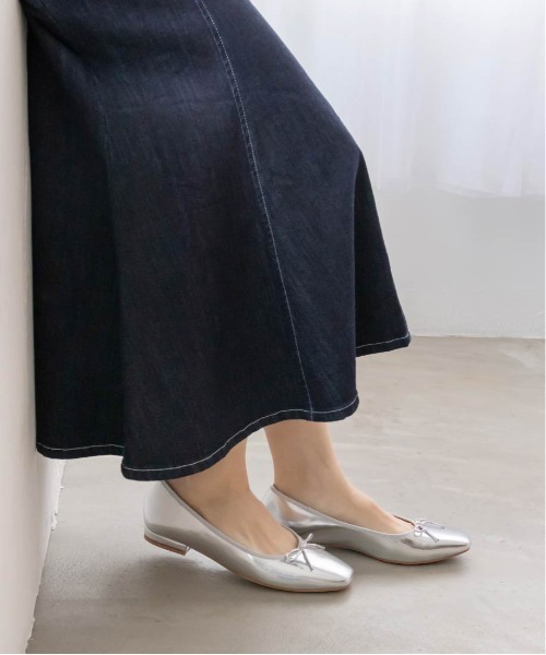 「RANDA」 バレエシューズ 24 アイボリー レディース_画像8