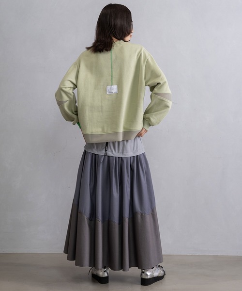 新品marechal terreマルシャルテルワイドスウェットグレー トレーナー 楽天市場】MARECHAL TERRE マルシャルテル COLOR SWEAT TOPS カラー
