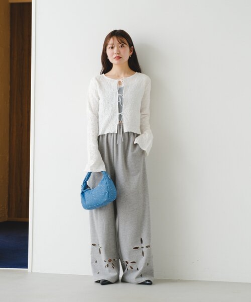 ポカラバックジャガードカシュカーデ　カスタネ Kastane（カスタネ）の「ポカラバックジャガードカシュカーデ（ニット