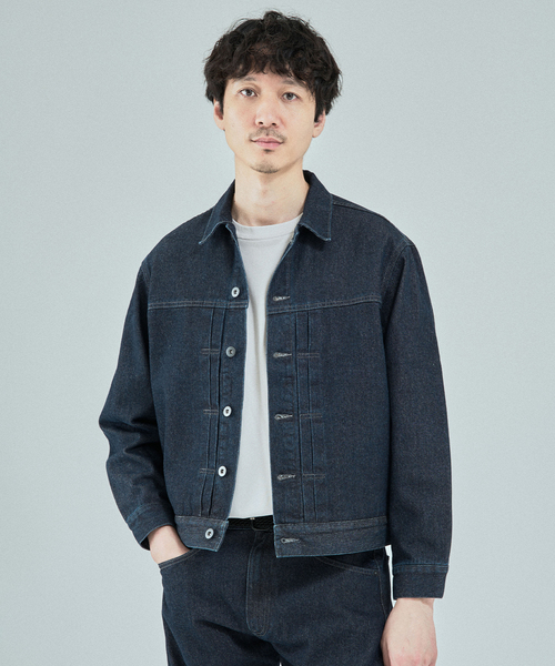 EDIFICE（エディフィス） デニムジャケット gジャン COLOR DENIM