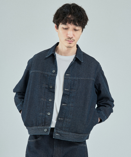 EDIFICE（エディフィス） デニムジャケット gジャン COLOR DENIM