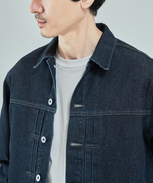 EDIFICE（エディフィス） デニムジャケット gジャン COLOR DENIM