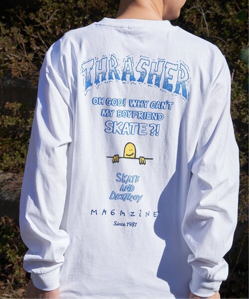 THRASHER（スラッシャー） tシャツ マークゴンザレスロゴロンT メンズ 