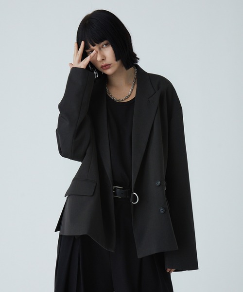 「VELNUS」 ジャケット L チャコールグレー メンズ_画像5