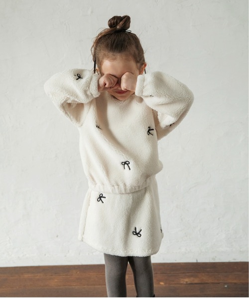 「branshes」 「KIDS」長袖カットソー 90 アイボリー キッズ_画像8