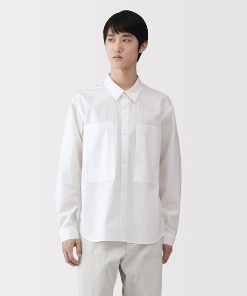 MUJI Labo シャツ 「MUJI Labo」紳士 コットンワークシャツ メンズ