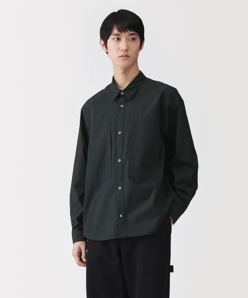MUJI Labo シャツ 「MUJI Labo」紳士 コットンワークシャツ メンズ