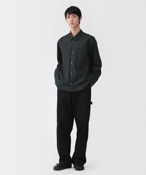 MUJI Labo シャツ 「MUJI Labo」紳士 コットンワークシャツ メンズ