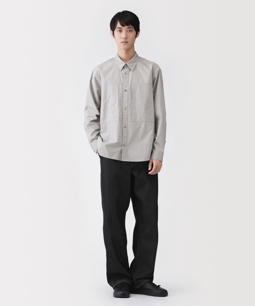 MUJI Labo シャツ 「MUJI Labo」紳士 コットンワークシャツ メンズ
