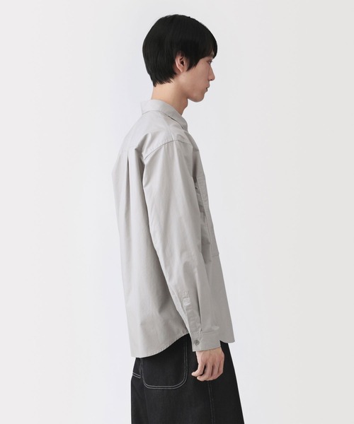 MUJI Labo シャツ 「MUJI Labo」紳士 コットンワークシャツ メンズ