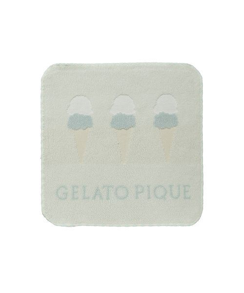 gelato pique（ジェラートピケ） ハンカチ アイスモチーフハンドタオル