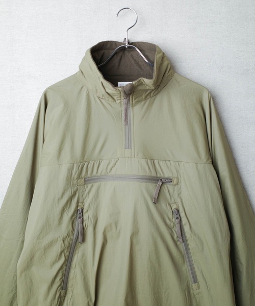 「HOUSTON」 ナイロンブルゾン MEDIUM ブラック メンズの画像