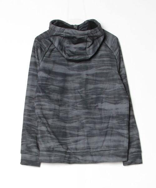 「Quiksilver」 ジップアップパーカー MEDIUM グリーン メンズ_画像2