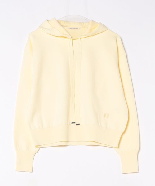 「DESIGNWORKS」 長袖ニット 38 ネイビー レディース_画像3