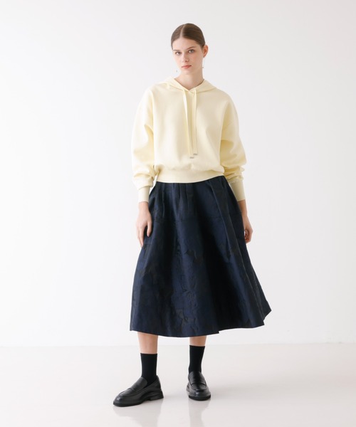 「DESIGNWORKS」 長袖ニット 38 ネイビー レディース_画像4