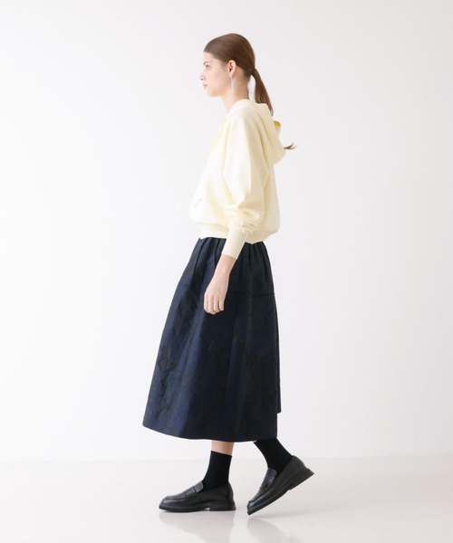 「DESIGNWORKS」 長袖ニット 38 ネイビー レディース_画像5