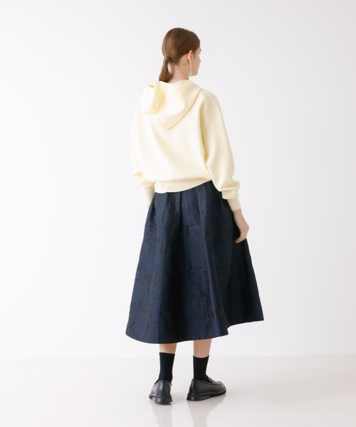 「DESIGNWORKS」 長袖ニット 38 ネイビー レディース_画像6