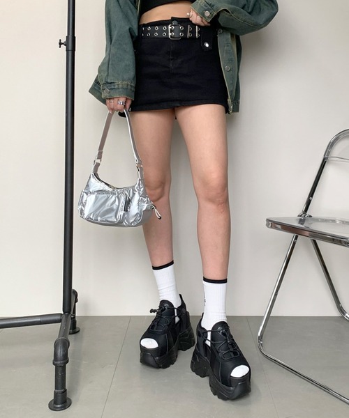 「non-hedge」 フラットサンダル M ブラック レディース_画像7
