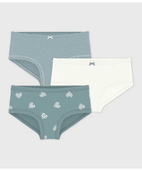 PETIT BATEAU（プチバトー） ショーツ ジュニアショーツ ハイウェスト