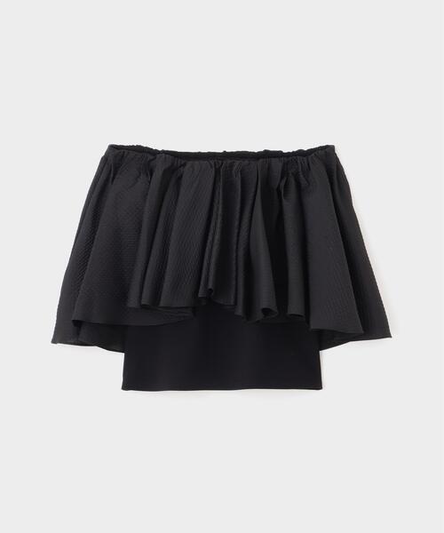 ブラウス シャツ JQコンビカップインブラウス レディースの画像