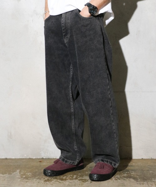 POLER SKATE bigboy デニムパンツ バギー M POLAR SKATE CO.（ポーラースケートカンパニー） ジーンズ BIG BOY