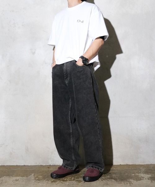 ￼polar skate big boy M　旧ロゴ　バギーデニム　テーパード POLAR SKATE CO.（ポーラー スケート カンパニー）