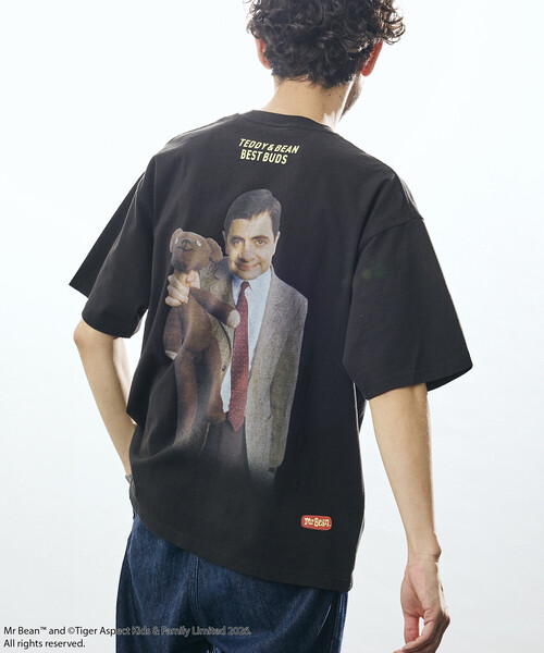 柴*犬様 Mr.Bean ミスタービーン Tシャツ XL モナリザ　最終値下げ ミスター ビーン ヴィンテージ モナリザ パロディ T シャツ【Mr. Bean