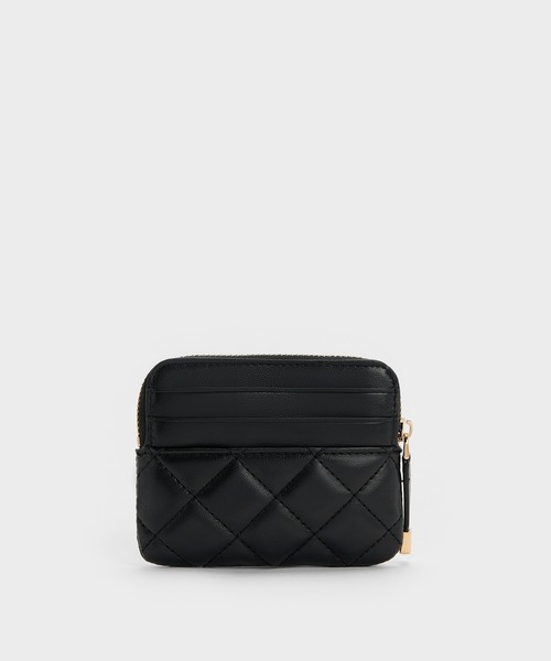 「CHARLES & KEITH」 カードケース XX-SMALL ブラック レディース_画像5
