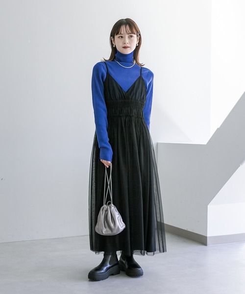 「mystic」 キャミソールワンピース 2 ピンク レディース_画像5
