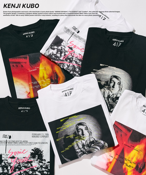 417 EDIFICE（フォーワンセブンエディフィス） tシャツ NOISE ARCHIVE