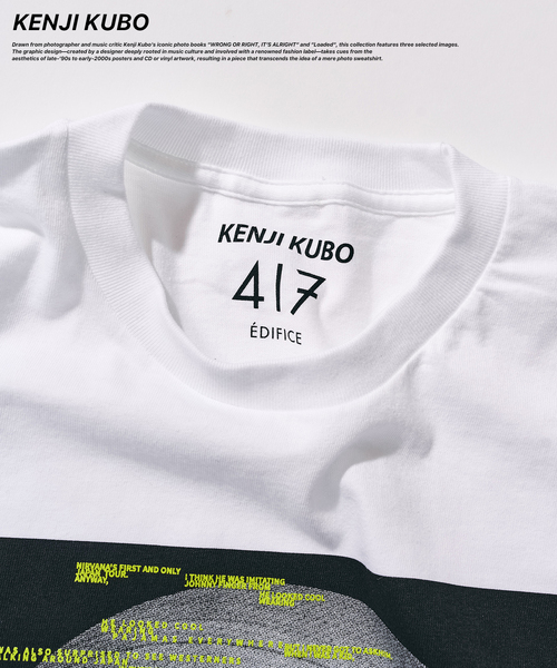 417 EDIFICE（フォーワンセブンエディフィス） tシャツ NOISE ARCHIVE