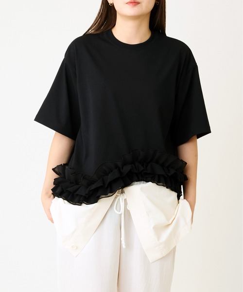 Bibiy. カメリア　Tシャツ フリル　カットソー bibiy（レディースTシャツ、カットソー）｜トップス | ファッション の