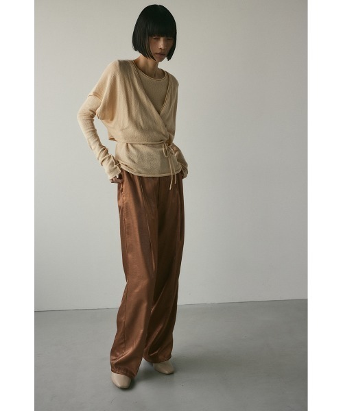 「STYLEMIXER」 パンツ SMALL ブラウン レディース_画像2