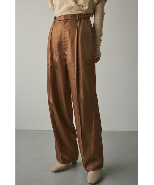 「STYLEMIXER」 パンツ SMALL ブラウン レディース_画像4