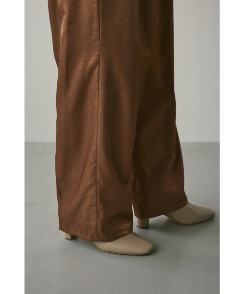「STYLEMIXER」 パンツ SMALL ブラウン レディース_画像9