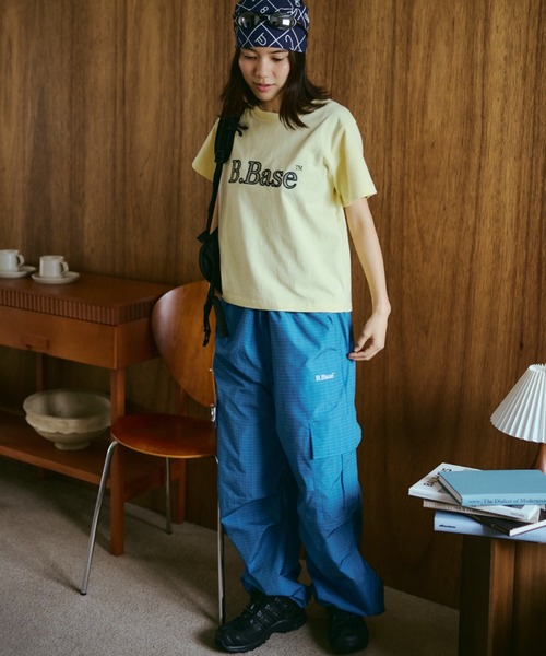 BROKEN BASE（ブロークンベース） ワイドパンツ カーゴパンツ ナイロン