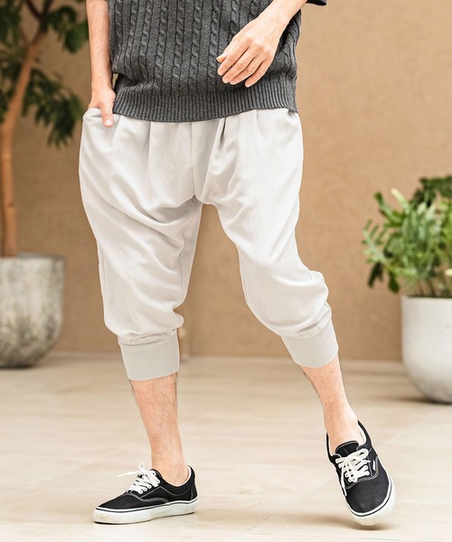 CAMBIO（カンビオ） パンツ mp14973- Sarouel Cropped Jogger Pants