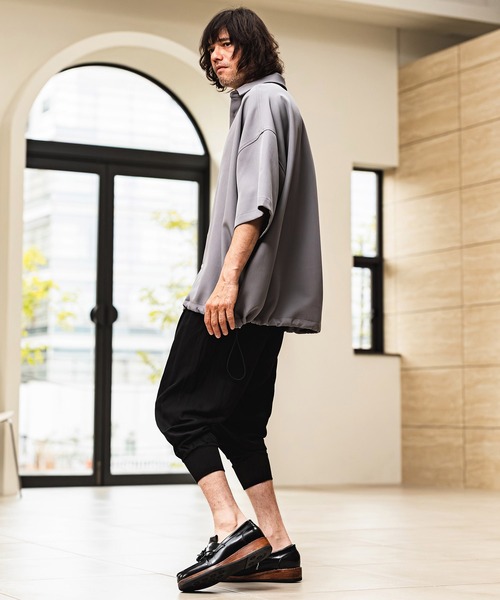 CAMBIO（カンビオ） パンツ mp14973- Sarouel Cropped Jogger Pants