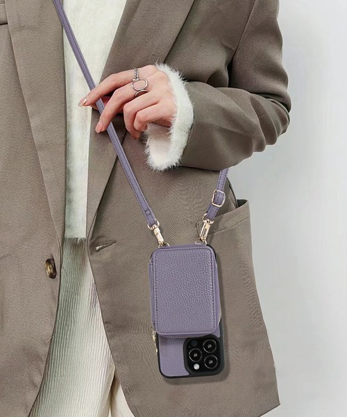 Fun & Daily（ファンアンドデイリー） スマホケース Wallet Shoulder