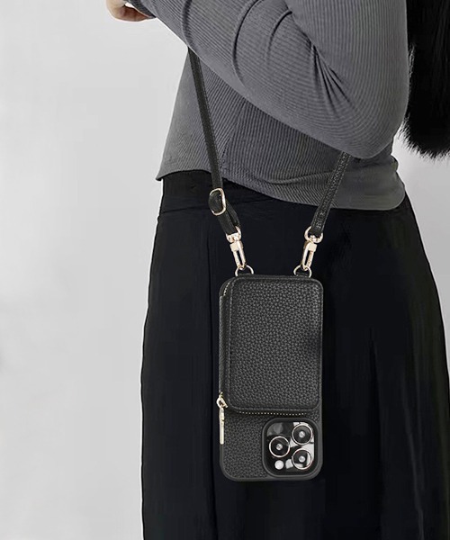 Fun & Daily（ファンアンドデイリー） スマホケース Wallet Shoulder