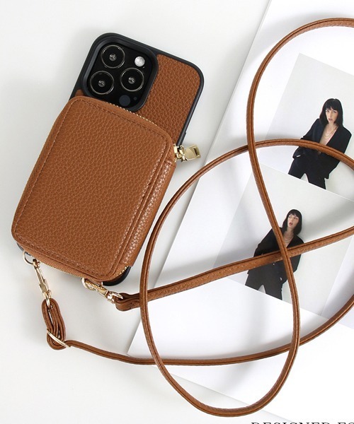 Fun & Daily（ファンアンドデイリー） スマホケース Wallet Shoulder
