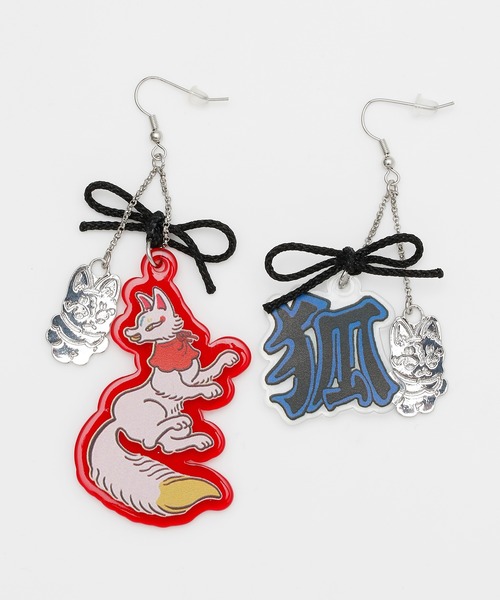 カヤ ピアス 「中村杏子×倭物やカヤ」アクリルピアス レディース